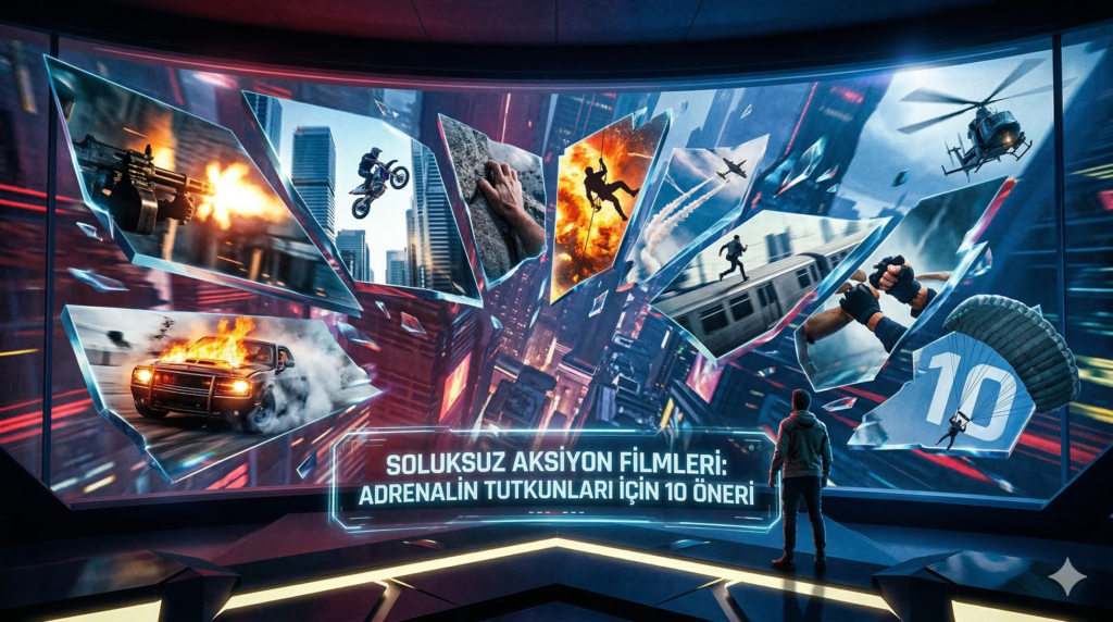 Soluksuz Aksiyon Filmleri: Adrenalin Tutkunları İçin 10 Öneri